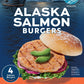 Trident, Alaskan Salmon Burgers (Frozen), 11.2 Oz