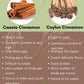 Ceylon Cinnamon Sticks 5'' (1 Lb), Premium Grade True Cinnamon From Sri Lanka, 100% Pure And Natural In A Resealable Bag