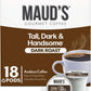 Maud's Dark Roast Coffee Pods, 18ct, Recyclable Single Serve Pods - 100% Arabica Coffee, Compatible with Keurig K Cups Maker