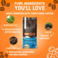 Fresh Mushroom Ground Coffee - Organic Ashwagandha & Chaga - Stress Relief, Mood Enhancer - Herbal Coffee Substitute Alternative