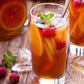 Iced Tea Sweet Raspberry Real Brewed, Pure Cane Sugar, Caffeinated All Natural Drinks, No Artificial Flavors Or Colors (Large 64