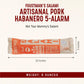 Foustman'S Salami Pork 5 Alarm Habanero Artisanal, Nitrate-Free, Naturally Cured, Gluten-Free, Dairy-Free, 8 Oz Sticks