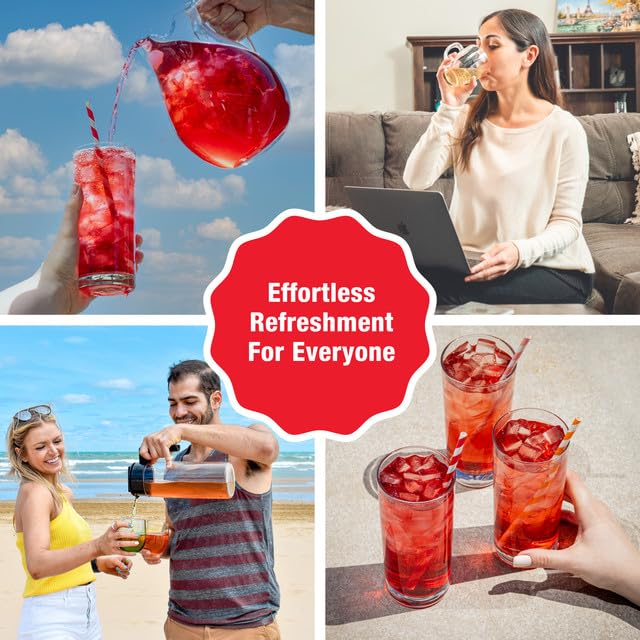Tiesta Tea - Pineapple Sangria Cold Brew, Premium Loose Leaf Blend, Low Caffeinated Iced Tea, 10 Cold Brew Tea Packets - Brews O