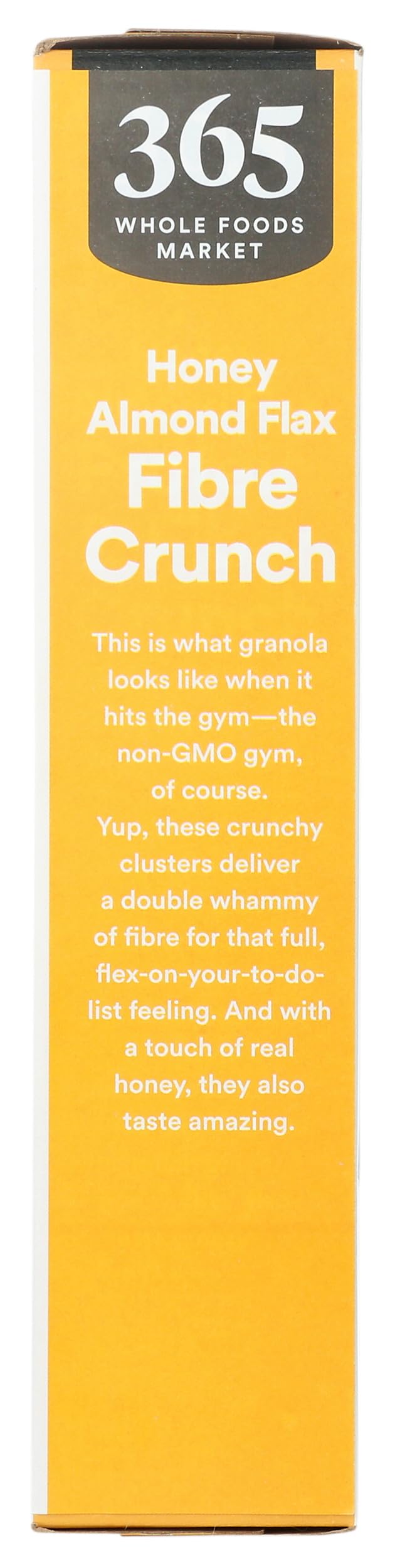 365 by Whole Foods Market Honey Almond Flax Protein & Fiber Crunch Cereal, 13 Ounce, Pack of 1