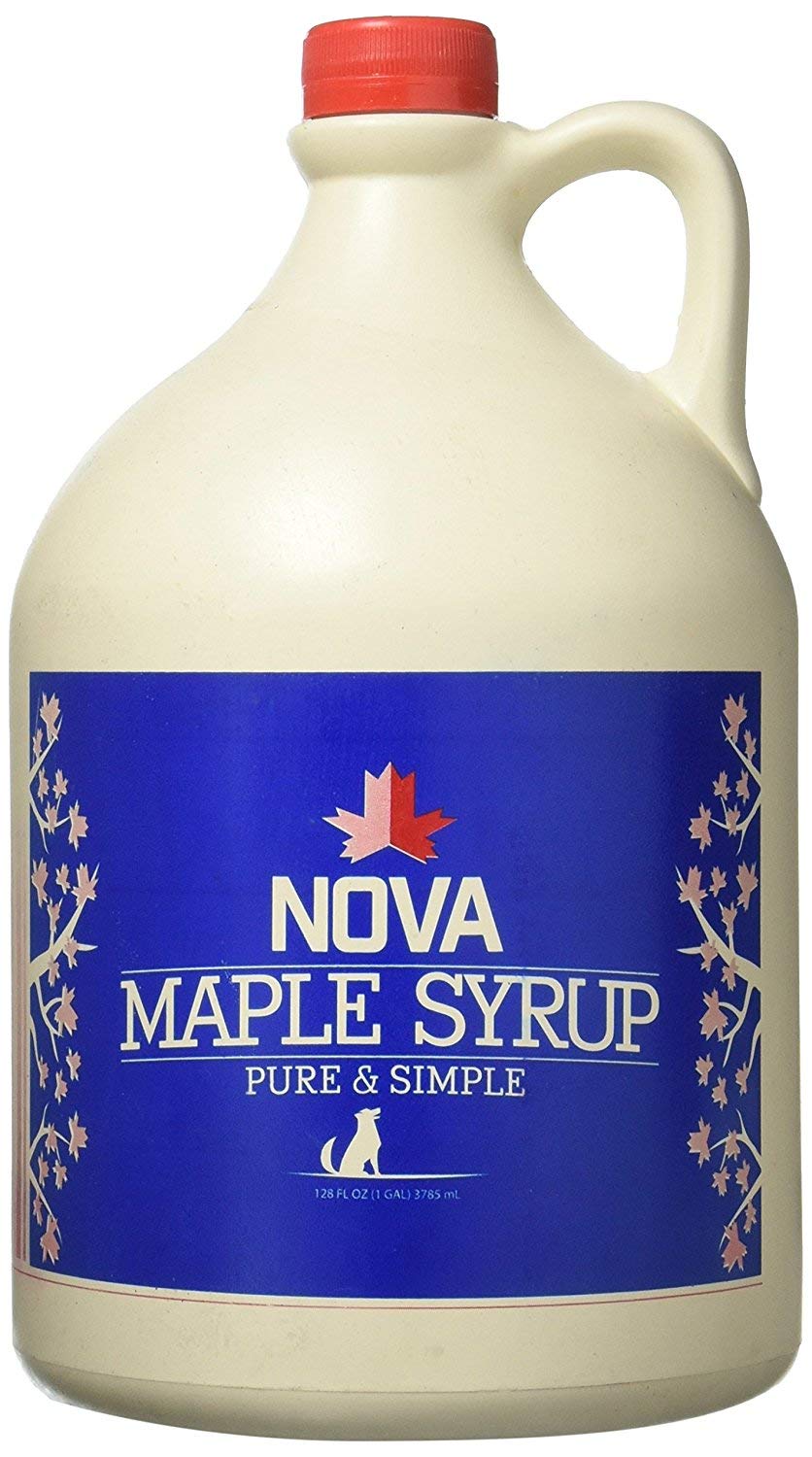 Nova Maple Syrup Pure Grade-A Maple Syrup Gallon - 128 Fl Oz Pack of 1