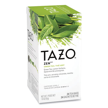 Starbucks 149900 Tazo Zen Tea, Green, 24/Bx