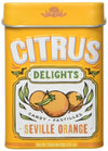 Citrus Delights Seville Orange Candy | Natural Ingredients, No Artificial Colors Or Flavors | Kosher Certified, Vegan, Gluten Fr