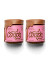Coops Salted Caramel Sauce, Gluten Free, Non-GMO, Handcrafted, 10 Ounce Each, 2-Pack, Glass