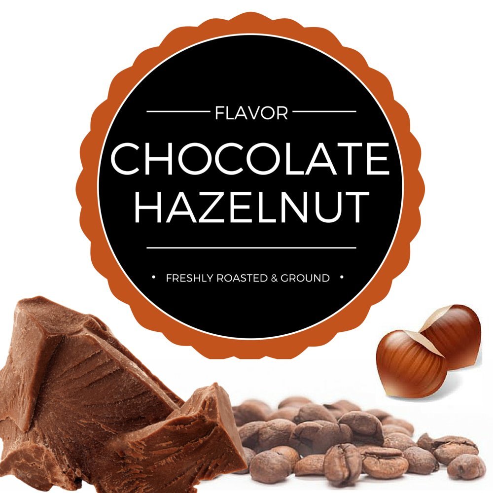 Stone Street Flavored Ground Coffee, Chocolate Hazelnut, Medium Roast, 16 Ounce