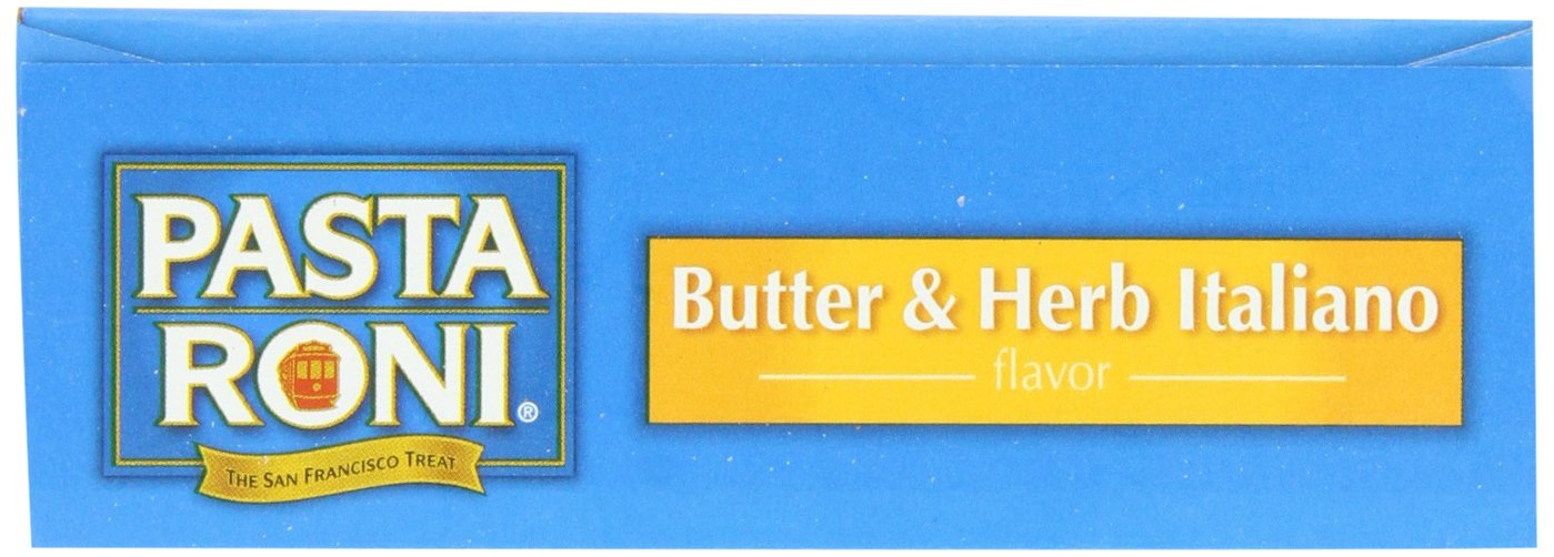 Pasta Roni Butter & Herb Italiano Rigatoni Mix, 5.5 Oz, (Pack Of 12 Boxes)