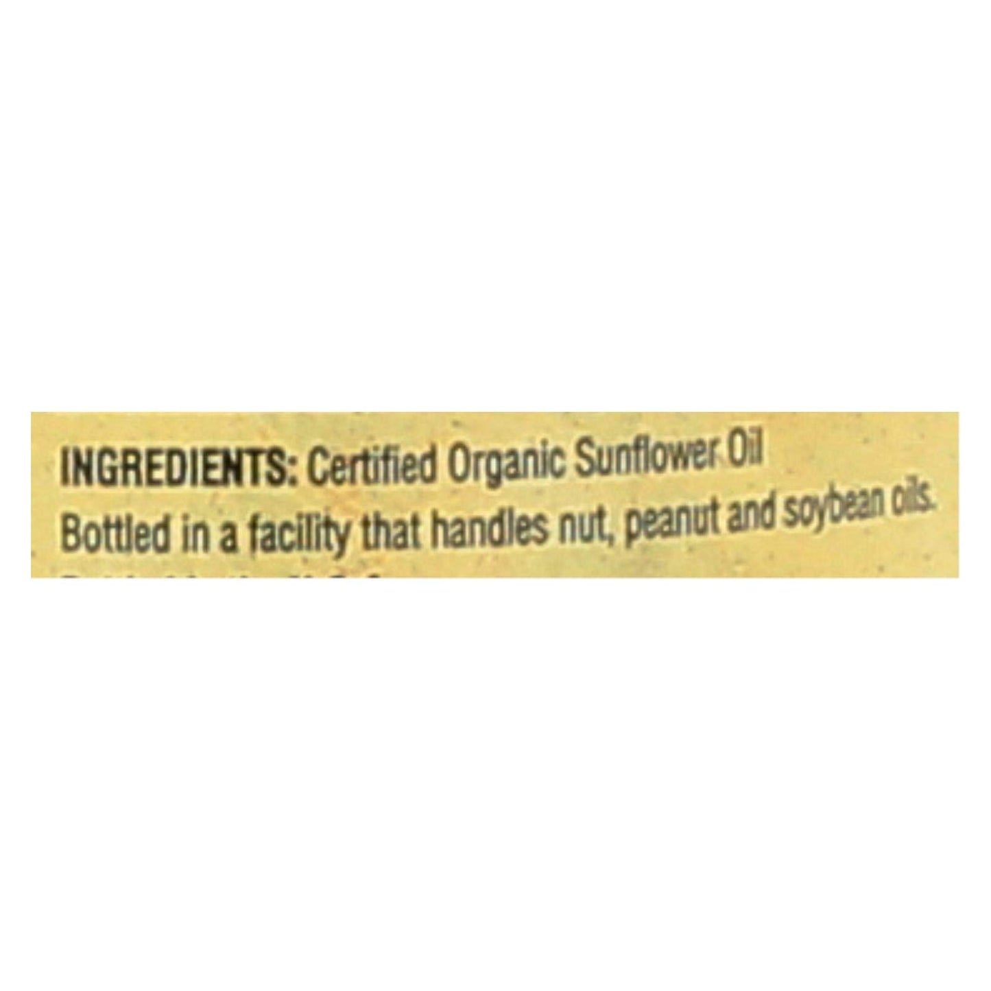Napa Valley Naturals Organic Sunflower Oil, 25.4 Ounce