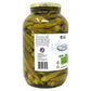 Laras Pickled Okra - Artisanal Southern Style - 64oz Each - Pack of 2 - Gluten-Free Gourmet Snack