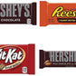 HRESHEYS Chocolate Candy Bar Variety Pack - Includes KT KAT, RESEES Peanut Butter Cups, and HRSEHEYS Milk Chocolate, Individuall