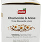 Badia Tea Chamomile and Anise, 25 Tea Bags, Model 00130845