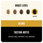 BLK & Bold Whole Bean Coffee, Premium Dark Roast, 100% Arabica, 12 oz Bag (2 Pack)