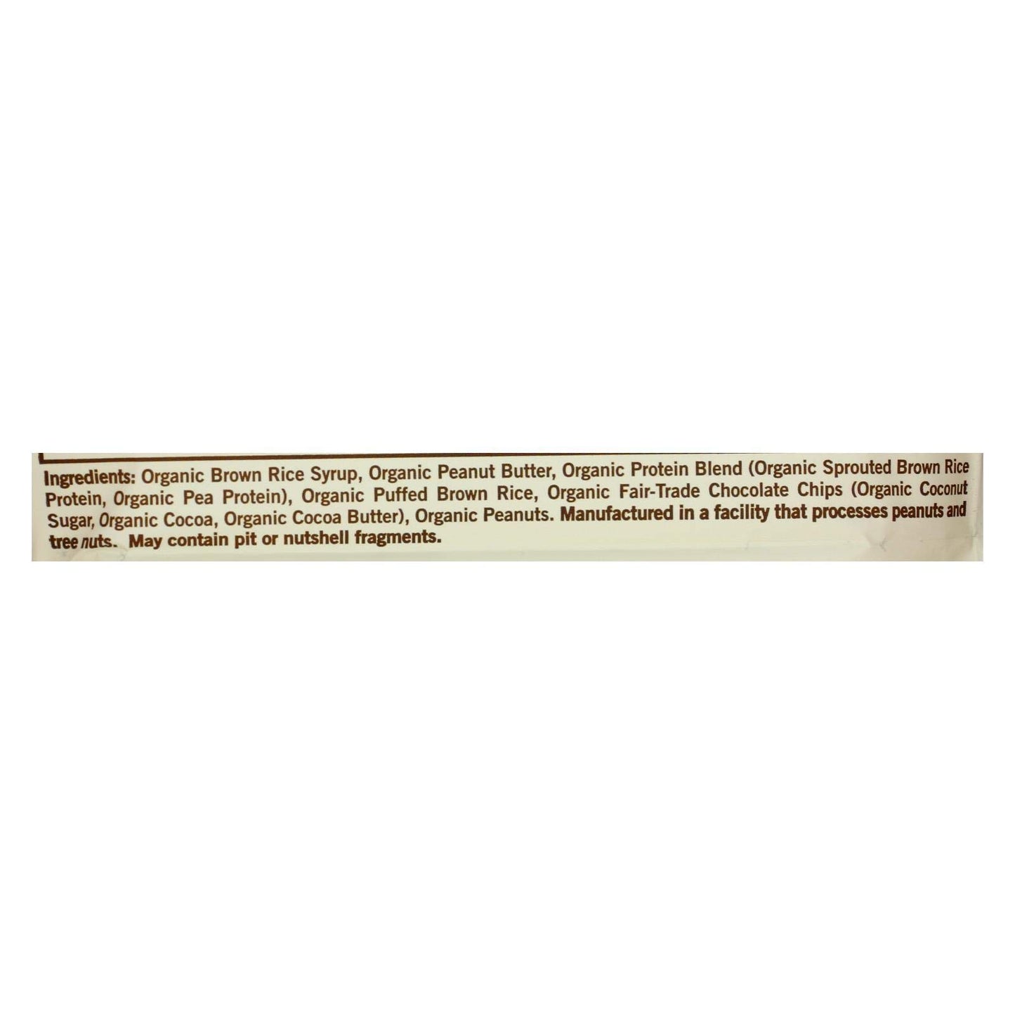 Gomacro Organic Macrobar - Peanut Butter Chocolate Chip -2.5 Oz (Pack Of 12)