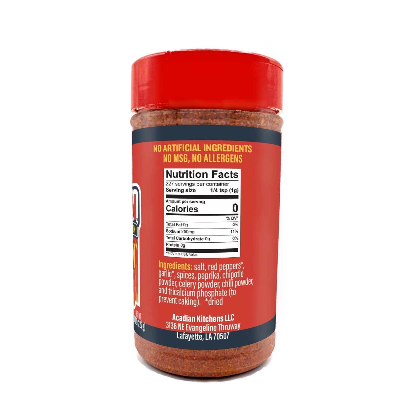 Ragin Hot Cajun Seasoning 8 Oz Ragin' Cajun (Pack Of 1)