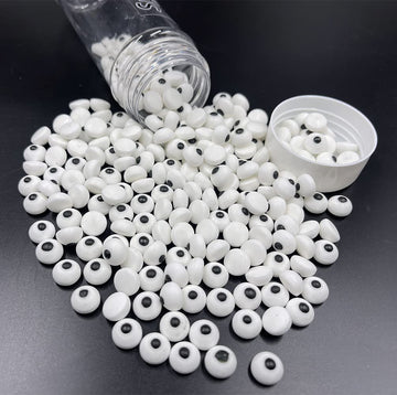 Halloween Candy Eyeballs Eyes Cake Cupcake Toppers 120G/ 4.2Oz Cookie Decorations Edible Dessert Sprinkles For Christmas Cake Cu