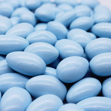 Smarty Stop Jordan Almonds - Blue - 1 Pound (Pack of 1)