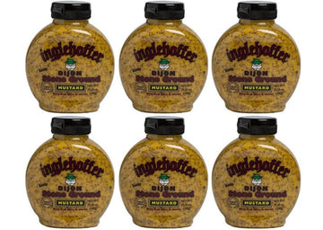Inglehoffer Dijon Stone Ground Mustard, 10.25 Ounce Squeeze Bottle (Pack of 6)