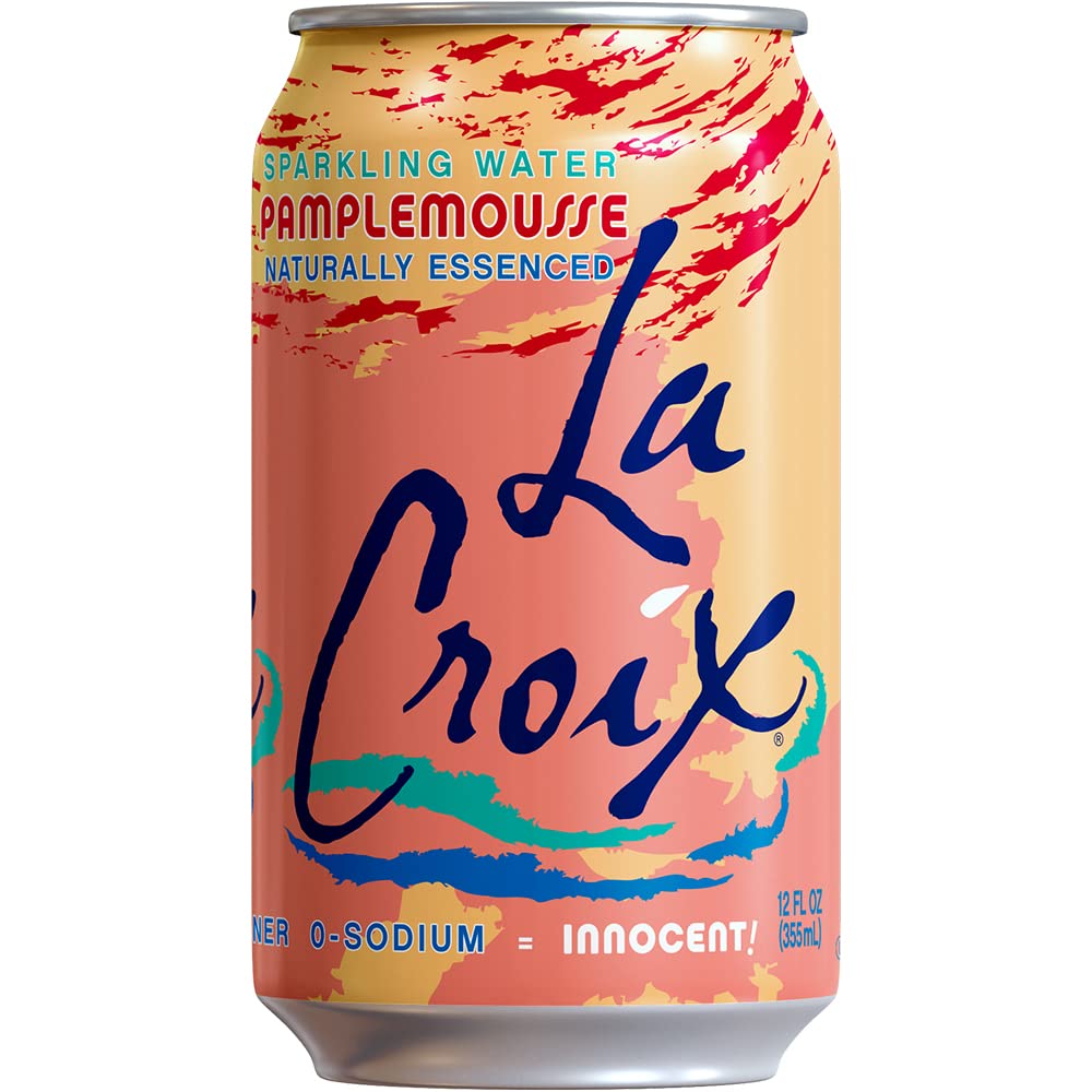 La Croix Sparkling Water, Grapefruit, 12 Fl Oz (Pack Of 12)