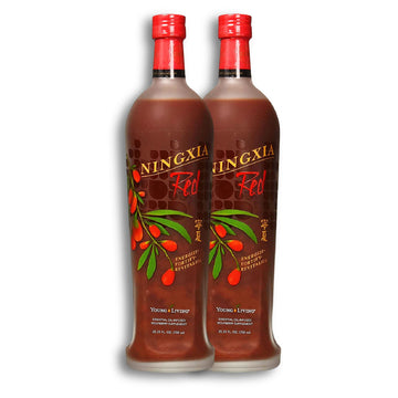 Young Living NingXia Red Antioxidant Drink, 25.35 Fl Oz, 2 Pack, Supports Energy & Wellness, Blend of Wolfberry & Blueberry