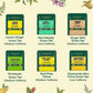 Vahdam, Green Tea Variety Pack Sampler Assortment (36 Pyramid Tea Bags, 6 Flavor) | Non-Gmo Project Verified Himalayan Green Tea With No Artificial Ingredients | Gifts For Women & Men