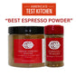 CIVILIZED COFFEE Espresso Powder for Baking & Smoothies, Non-GMO, Gluten Free, 100% Arabica, 6 oz Jar