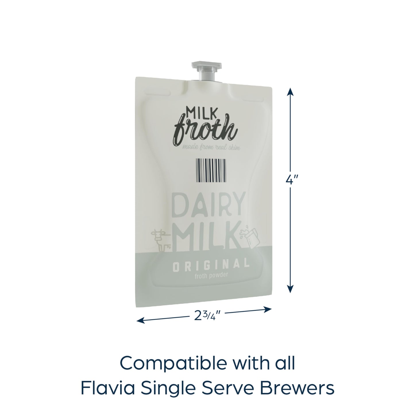 Mars Flavia Alterra Real Milk Froth, Original, 72 Count (Formerly Fabulous Froth)(Packaging May Be Vary)