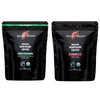 Mount Hagen 7.05oz Organic Freeze Dried Instant Caffeinated + Decaffeinated Coffee Resealable Pouch Bags - 2 Pack | Eco-friendly