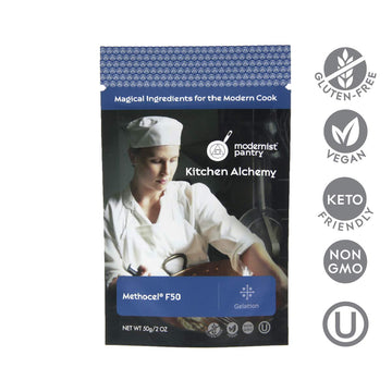 Modernist Pantry Hydroxypropyl Methylcellulose Methocel F50 - Non-GMO Vegan, OU Kosher - 50g/2oz