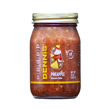 All-Natural Pineapple Salsa by Dennis Gourmet | This fresh, hearty restaurant salsa is low in sugar, calories, carbs, and sodium