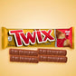 LYZAS SWEETS &   Share Size/King Size Candy Bars Gift Pack of 2 Twix Original 3.02 oz.