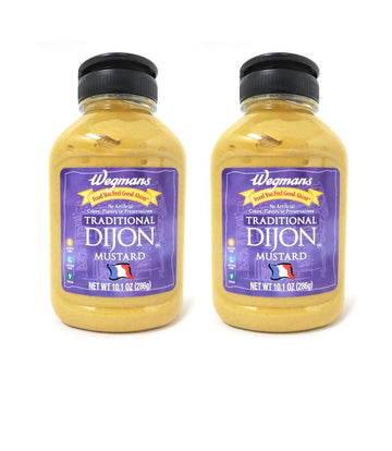 Wegmans Tradional Dijon Mustard (2 Pack, Total of 20.2oz)