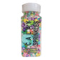 Sentovac Easter Sprinkles Edible Rabbit Bunny Carrot Sugar Pearls 3.35 Ounces for Cake Decorating and Baking