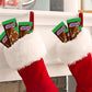 Mars SNICKERS Christmas Chocolate Candy Bars, Milk Chocolate, Full Size, Brown, Individually Wrapped, 6 Count