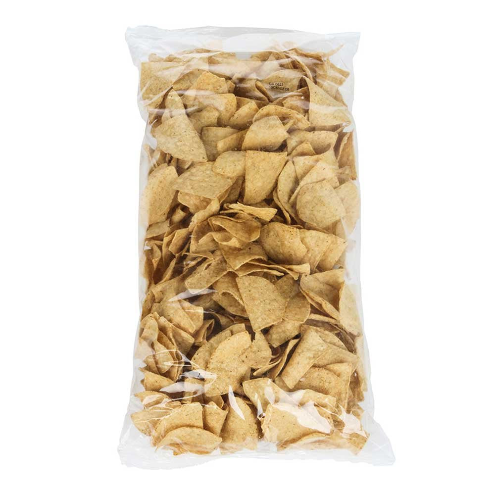 Mission Foods Triangles Tortilla Chips, White, 2 Pound (Pack Of 6)
