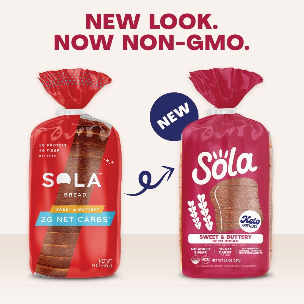 The Sola Company Sola Sweet and Buttery Bread, 14 OZ