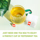 TEARELAE Peppermint Tea Bags - 100% Pure Peppermint Leaves, Non-GMO, Caffeine-Free, 80 Count