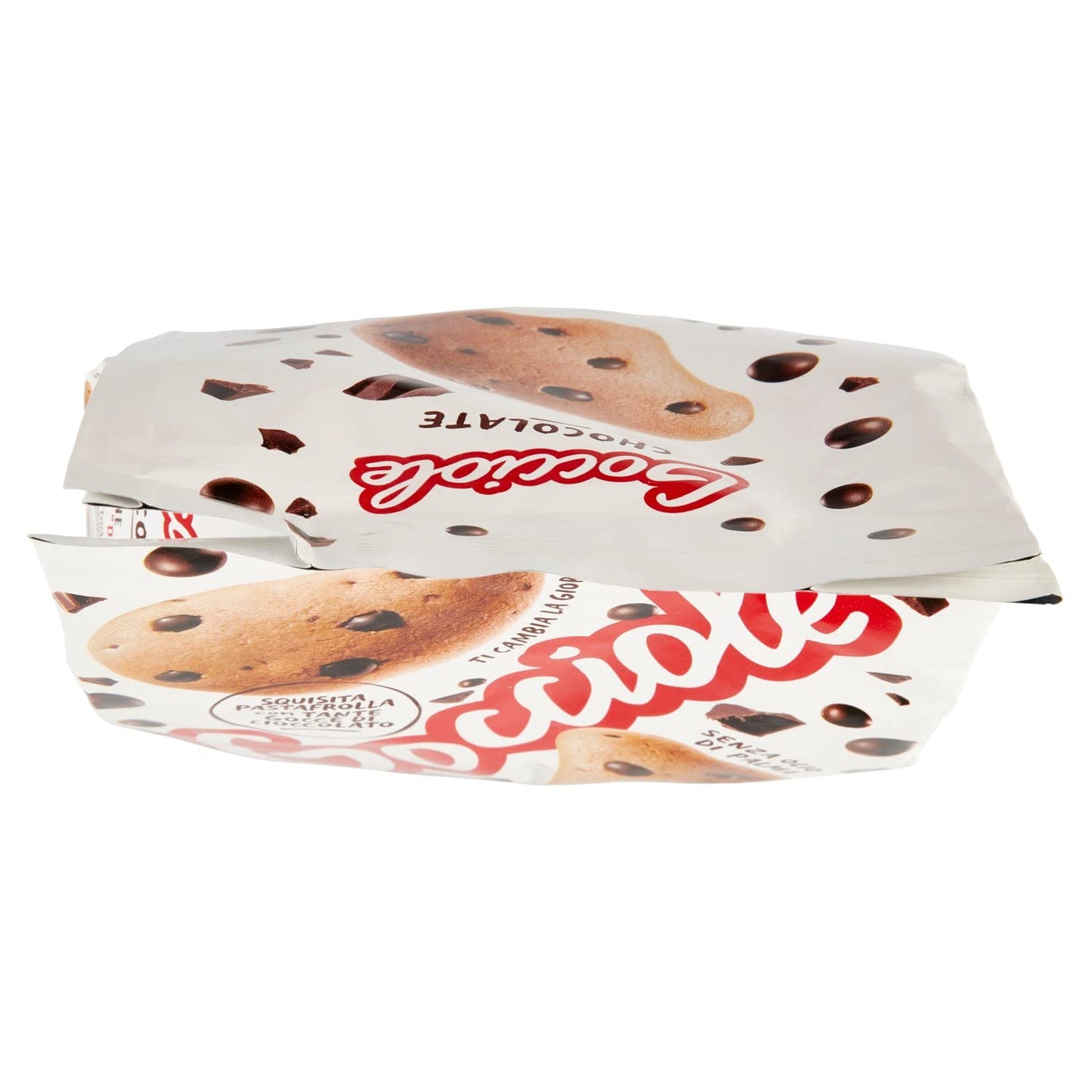Pavesi:Gocciole Chocolate Biscuits with Chocolate drops, no palm oil - 17,6 Oz /500g