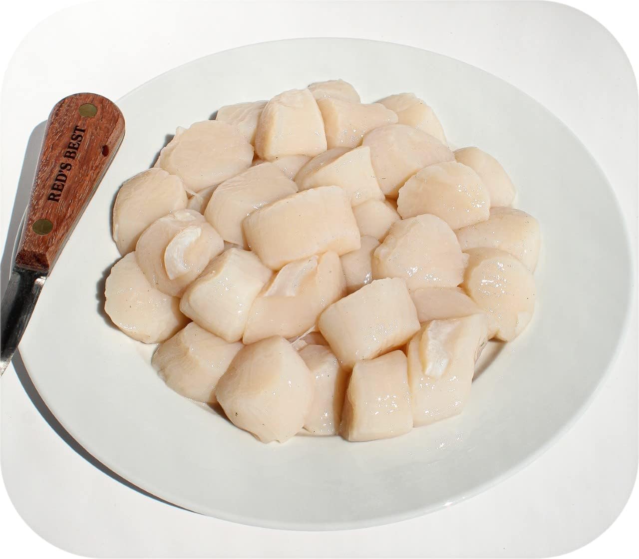 All Fresh Seafood Dry Diver Sea Scallops | Premium Gourmet Seafood | 32 Ounce