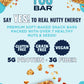 The YES Bar Apple Cinnamon Crisp - Plant Based Protein Snack Bar, Vegan, Gluten Free, Low Sugar, 1.4 oz, Light Brown
