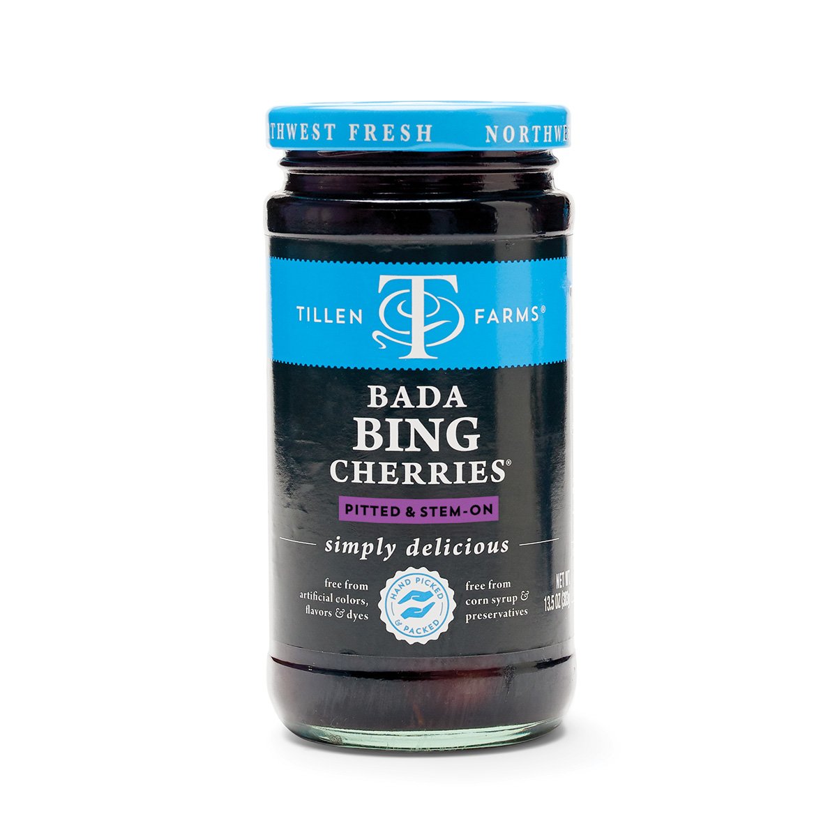 Tillen Farms Bada Bing Cherries, 13.5 Ounce Pack of 4, Red