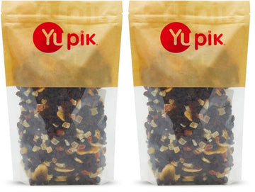 Yupik Trail Mix, Sulfite Free Fruit Blast, 2.2 lb, A mix of bananas, raisins, cranberries, papaya and pineapple (Pack of 2)
