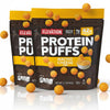 Nacho Cheese Protein Puffs, High Protein Keto Snack, Gluten-Free, Low Carb Crunchy Puffs, 2.1 oz (2 Pack) (Nacho)
