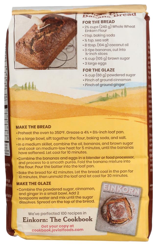 Jovial Flour,Og1,Einkorn Whole Wh 32 Oz (Pack Of 10)