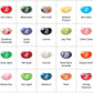 Jelly Belly 20-Flavor Clear Gift Box - Genuine, Official, Straight From The Source