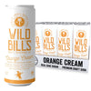 Wild Bills Orange Cream Soda - Caffeine Free, Gluten Free, Vegan - 12 Oz 12 Pack, Model WBSD14