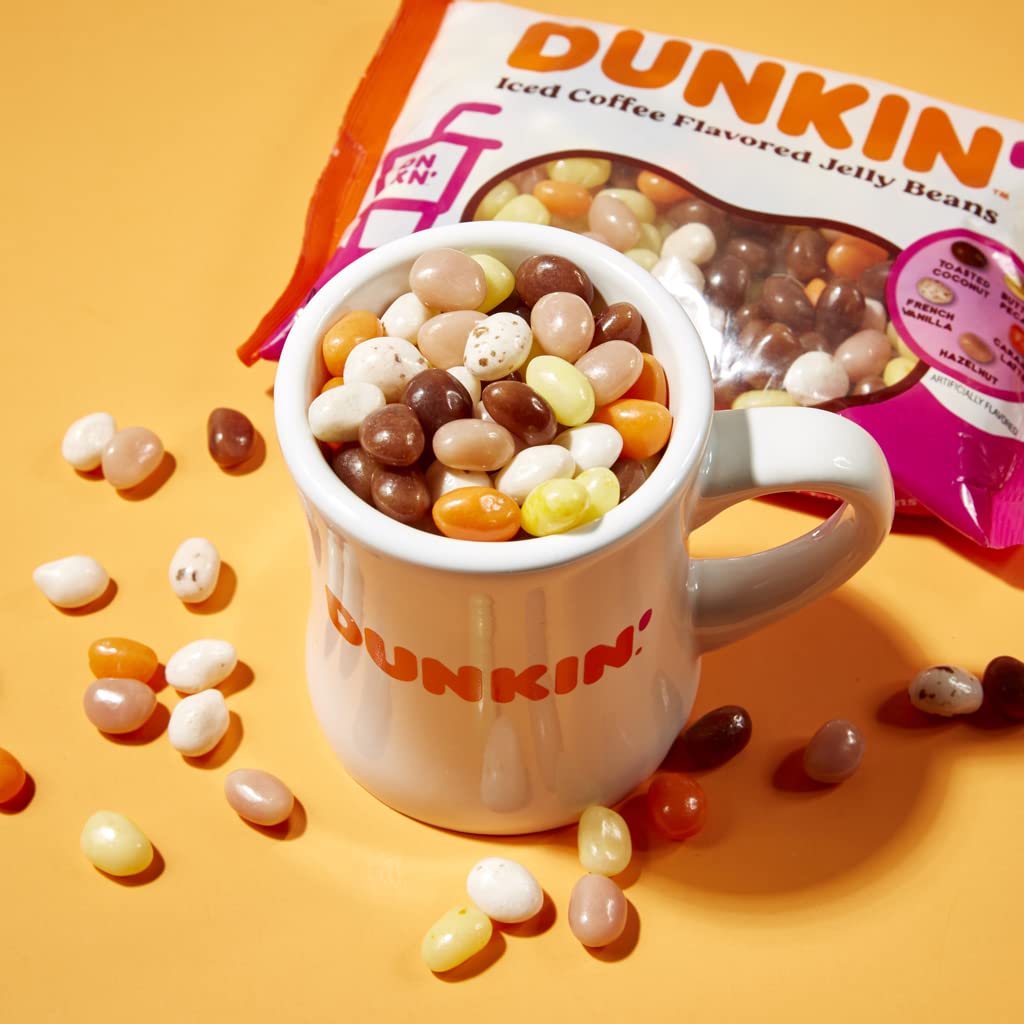 Dunkin' Iced Coffee Flavored Jelly Beans, 2 Pack