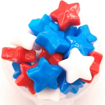 NCS Red, White, and Blue Stars Edible Candy Sprinkles, 8 ounces - Great for Cupcakes, Cookies, Cakes, Cakes Pops, Donuts